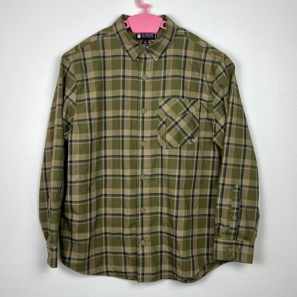 Alaskan Hardgear Shirt Mens XL Standard Fit Duluth Trading AKHG Outdoor Wool